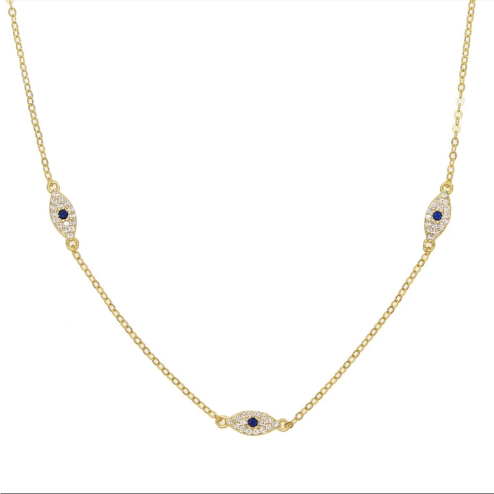 Evil eye necklace